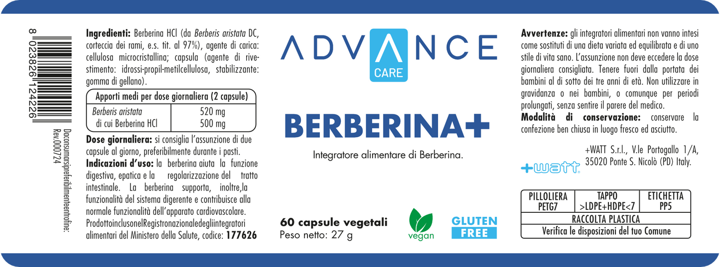 +WATT ADVANCE - BERBERINA+
