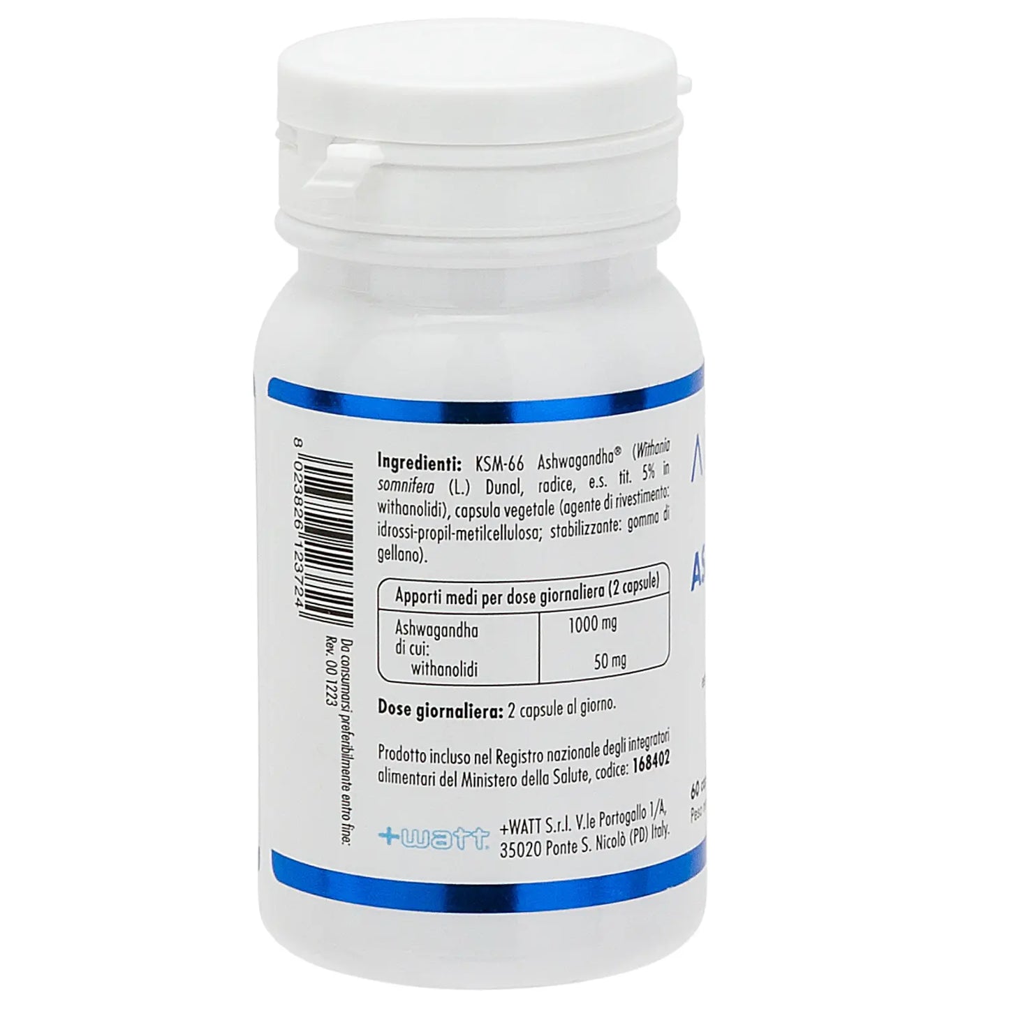 +WATT ADVANCED ASHWAGANDHA PURA